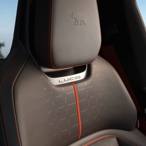 Lucid Gravity cross-section interior detail