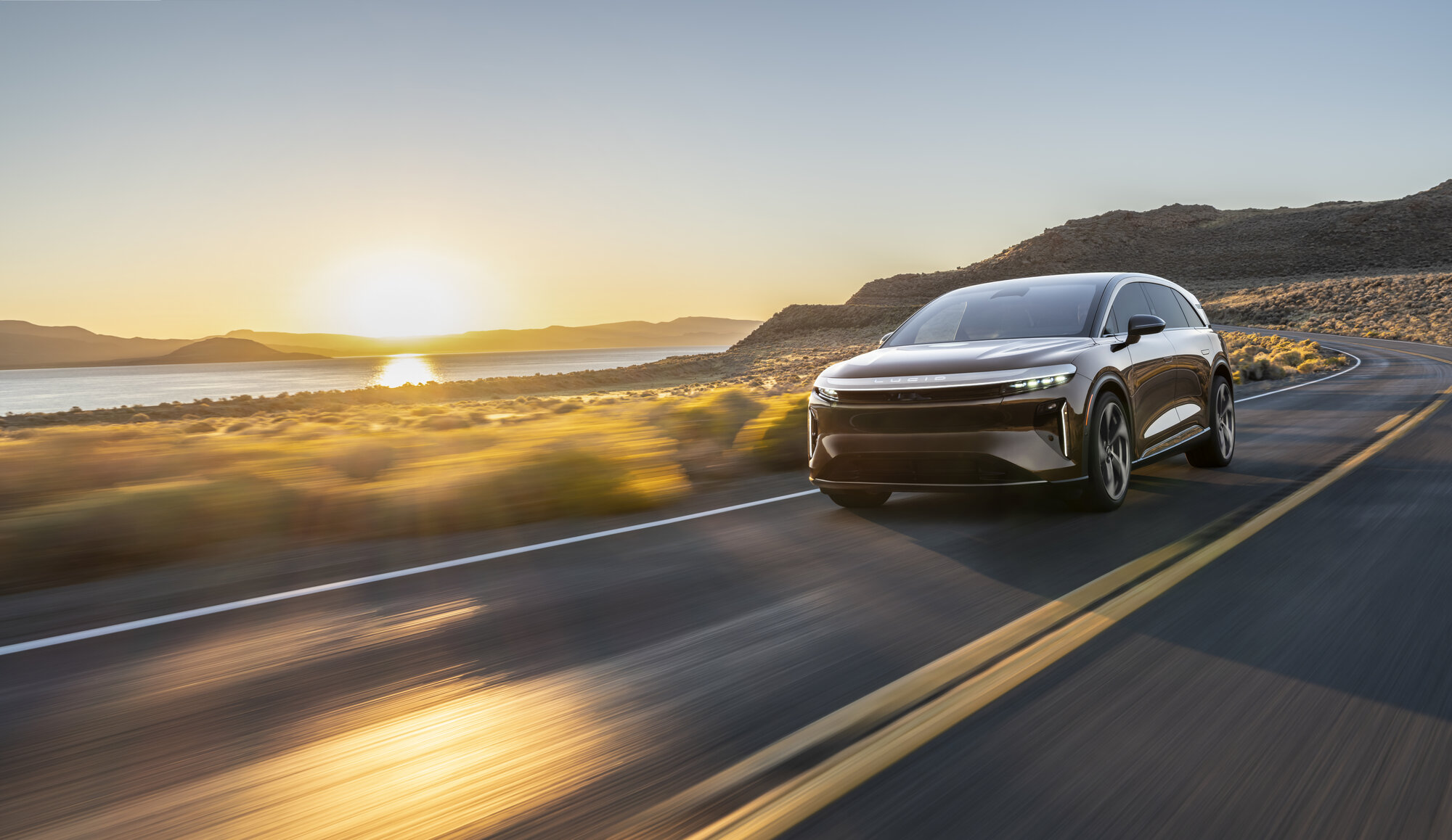 Lucid Gravity SEG Wall showcase