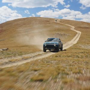 2026 Rivian R1T electric pickup truck in Gen-2 trim