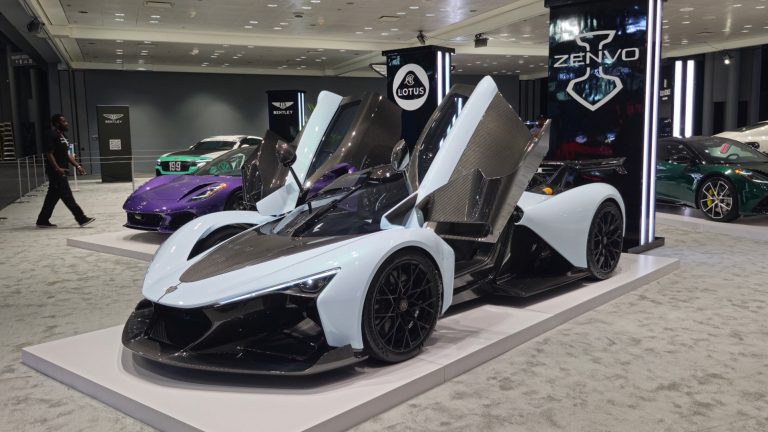 Hypercars and Exotics at NYIAS 2026: From a $2.8M Danish V12 to Travis Pastrana's Stunt Bentley 3