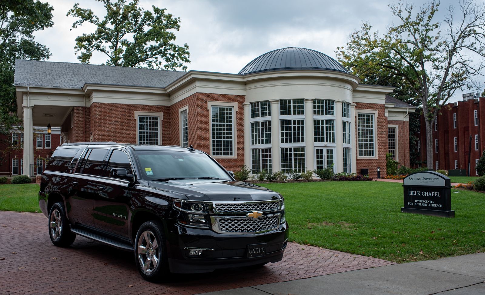 Black Chevrolet Suburban, the full-size SUV that tops the price ladder at $114,655 when fully optioned