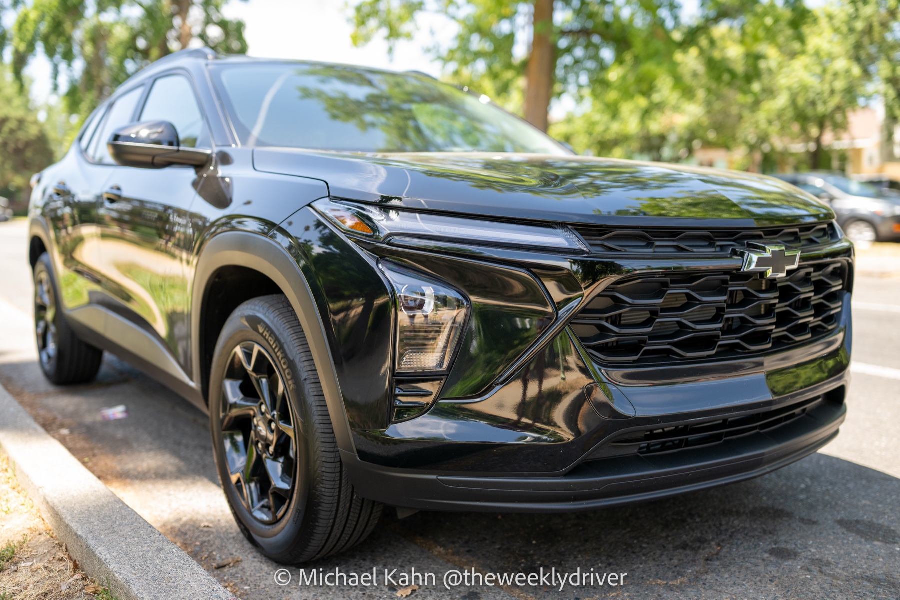 2026 Chevrolet Trax front grille and wheel detail