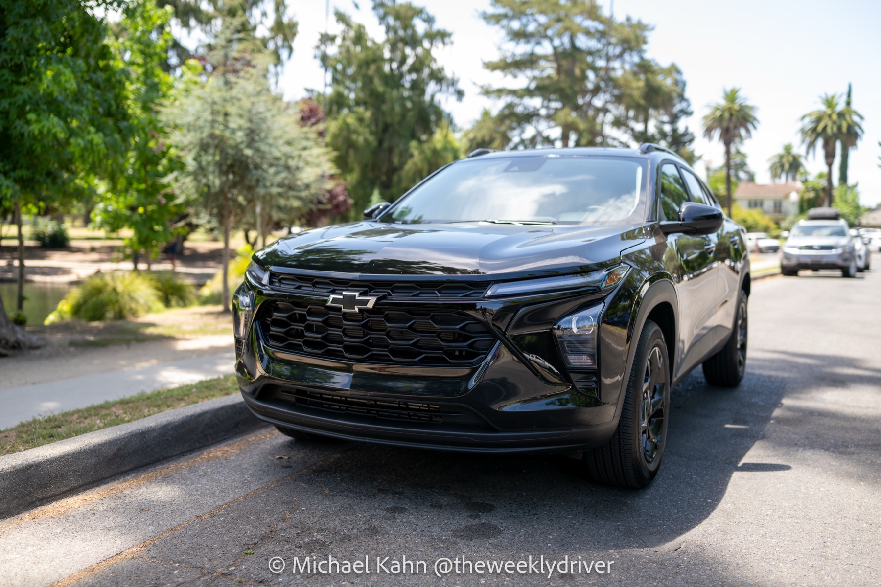 2026 Chevrolet Trax front three-quarter view