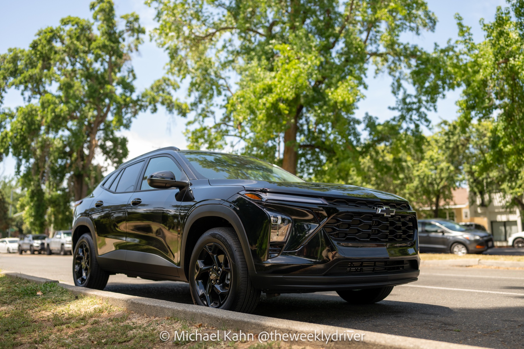 2026 Chevrolet Trax front three-quarter view