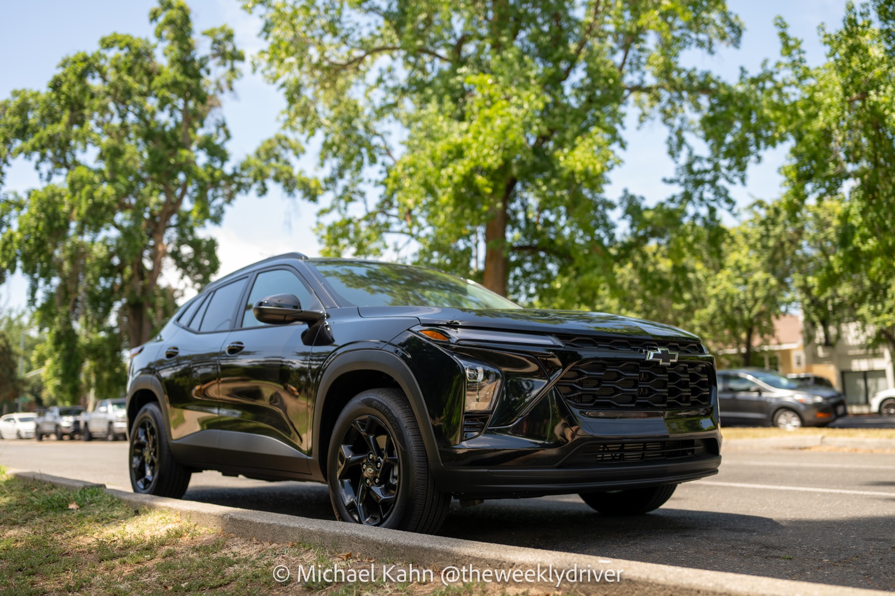 2026 Chevrolet Trax front view, wide