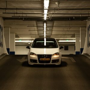 How Parking Garage Exits Become One of the Biggest Threats to Scooter Riders on Busy City Streets
