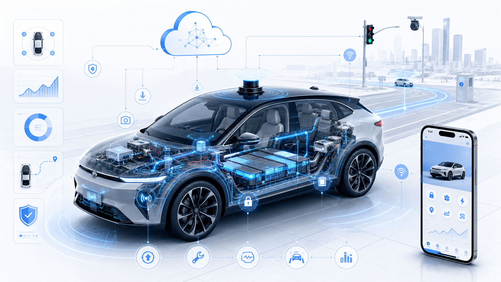The Connected Car Explained: How IoT Product Development Shapes Modern Vehicles