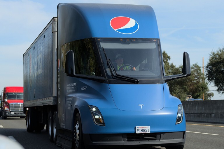Tesla Opens Its Semi Plant With Diesel at a Record $6.53 3