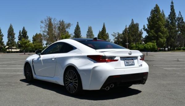 The 2016 Lexus RC F is a high performance luxury sports car.