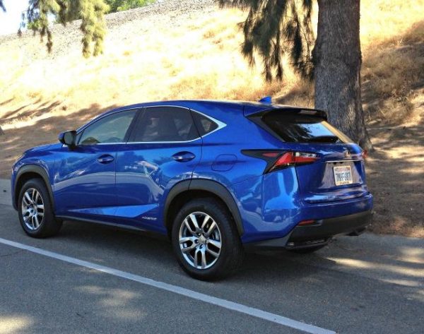 The 2016 Lexus NX 300h is a luxury compact SUV.