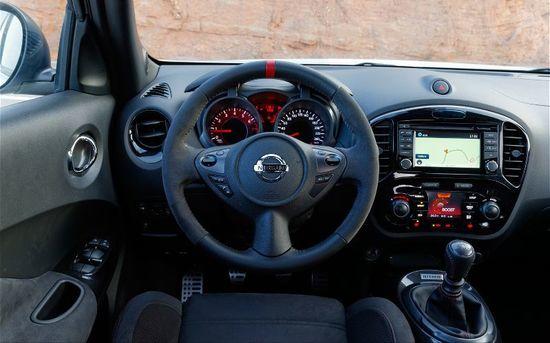 The wacky-looking interior of the 2013 Nissan Nismo