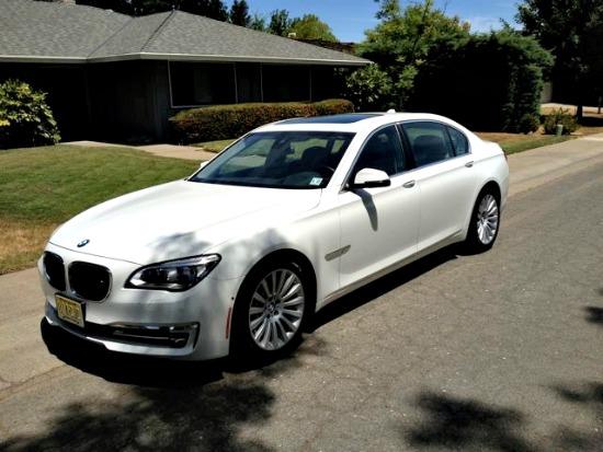 The 2013 BMW 750 Li has been restyled