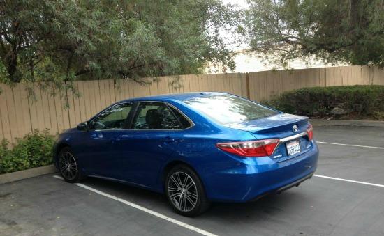 The five-passenger Toyota Camry has good interior space.