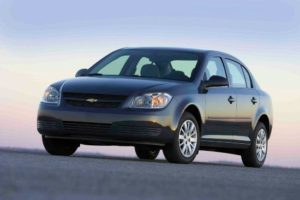 The 2010 Chevy Cobalt is among several GM cars with faulty ignition issues.