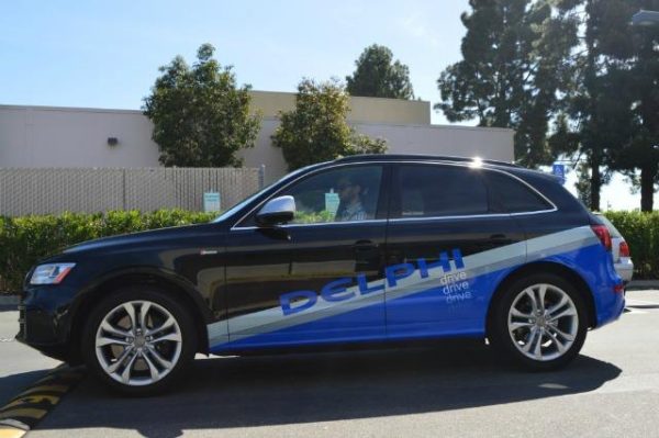 An autonomous Audi is en route from San Francisco to New York.