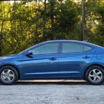 The 2017 Hyundai Elantra Eco is rated at 40 mph in highway driving.