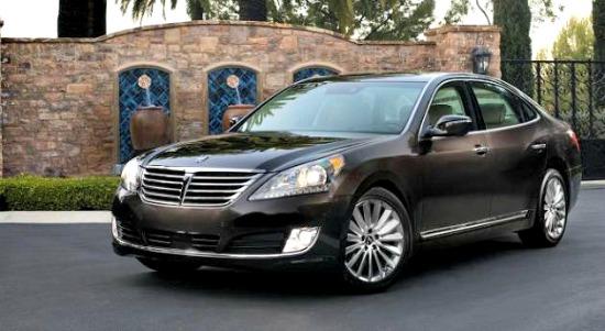 The 2014 Hyundai Equus: The top-line sedan has been upgraded.