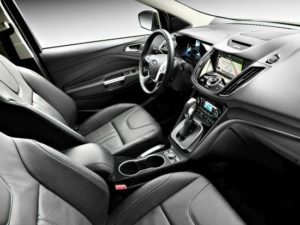 The 2014 Ford Escape has a straightforward interior.