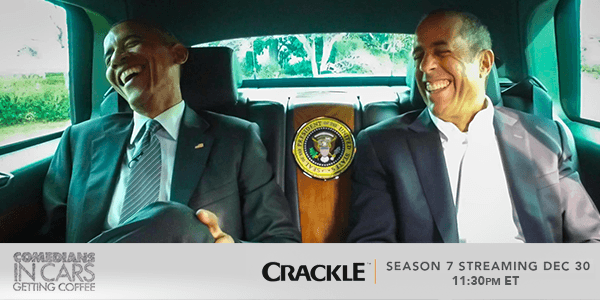 President Barack Obama will be Jerry Seinfeld first guest in the seventh season of Comedians In Cars Getting Coffee.