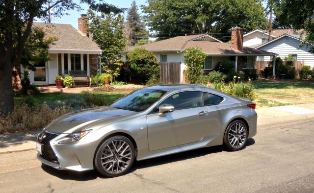 The 2016 Lexus RC 200t has a refined sports car design inside and outside.