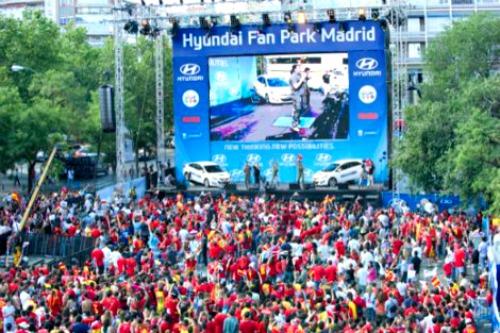 Hyundai and the World Cup have a sponsor partnership.