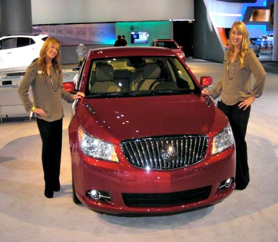 Product Specialists for Buick at the 2012 LA Auto Show.