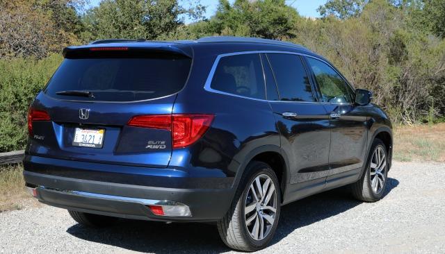 The 2016 Honda Pilot is newly designed inside and outside.