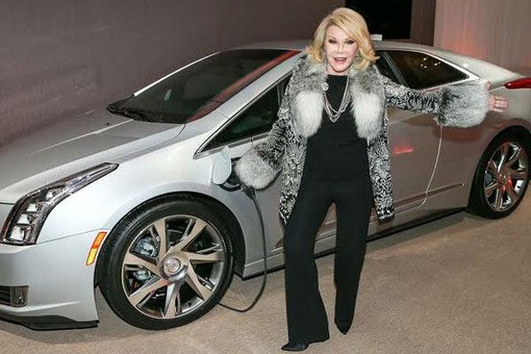 Joan Rivers promoted the Dodge Dart in the 2013 television commercial.