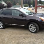 Side view, 2013 Nissan Rogue