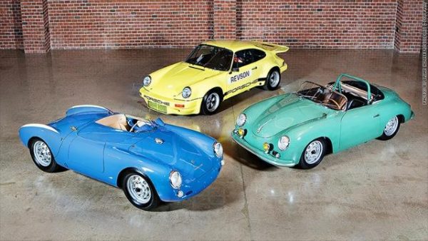 Three of Jerry Seinfield's rare Porsches are set for auction.