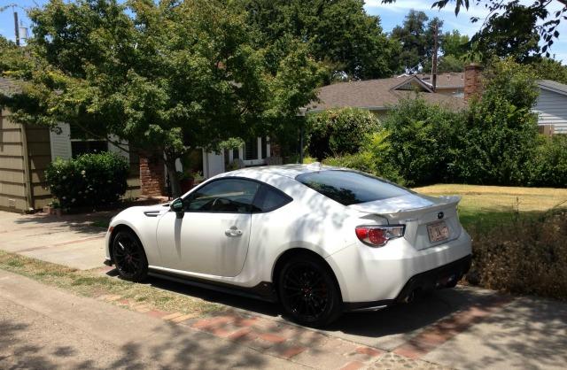 The 2015 Subaru BRZ is a four-seat coupe sports car.