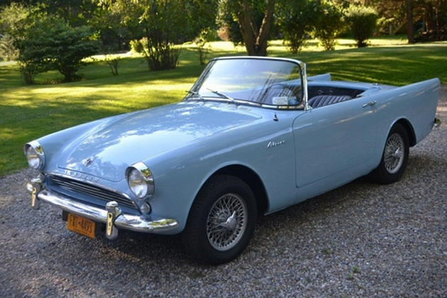 The Sunbeam Alpine was the car driven by Sean Connery in Dr. No, the first James Bond movie, in 1962.